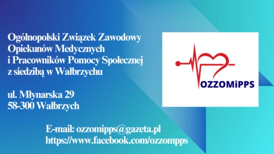 OZZ OPIEKUNÓW MEDYCZNYCH I PRACOWNIKÓW POMOCY SPOŁECZNEJ
